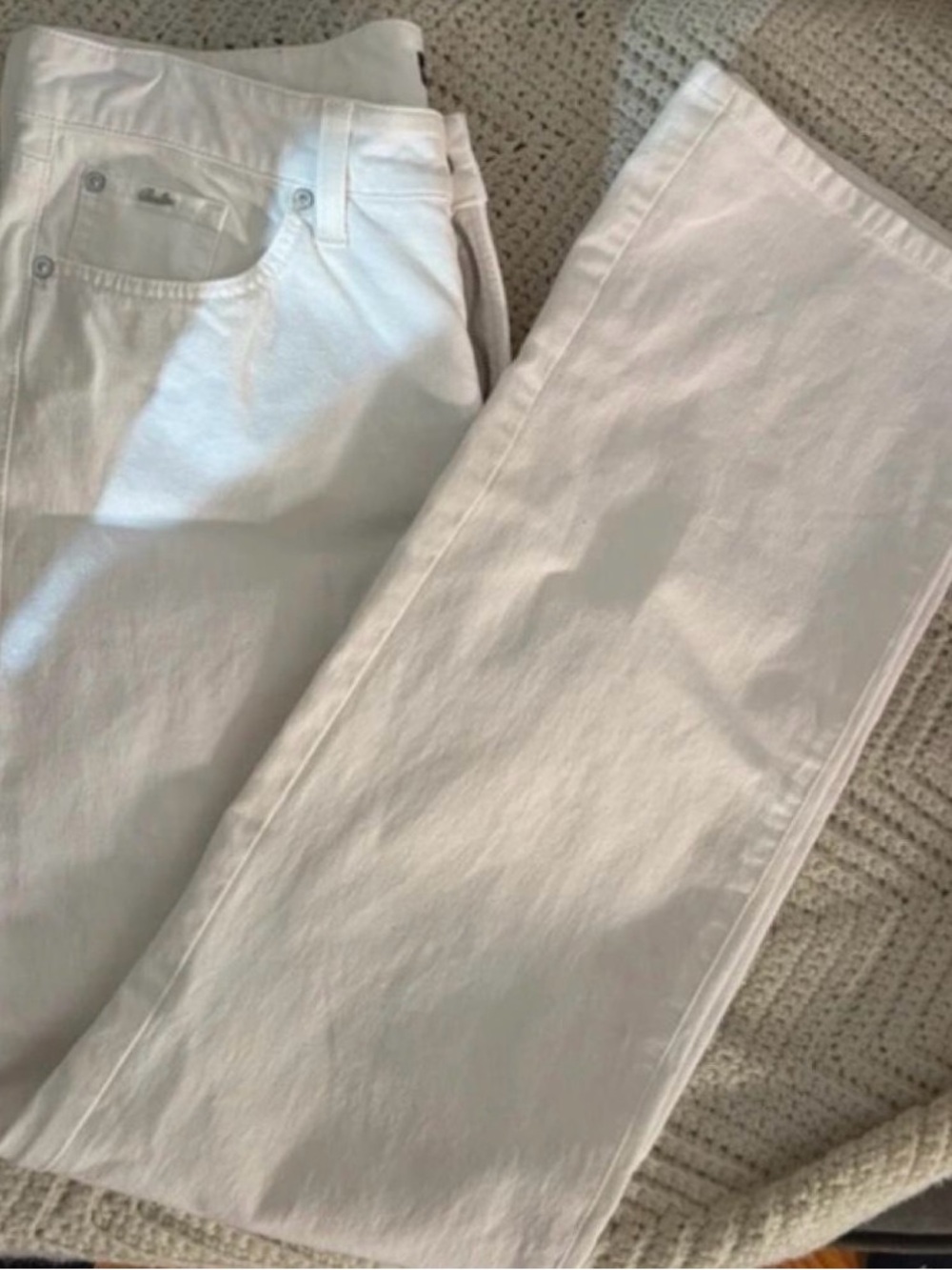 Cambio Basics Norah White Slim Fit Stretch Jeans